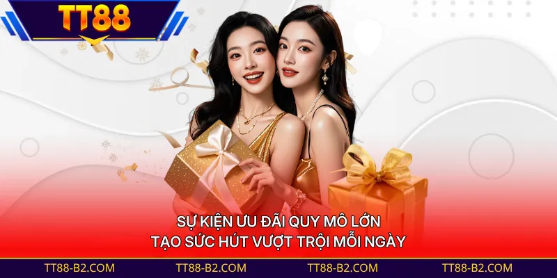 Sự kiện ưu đãi quy mô lớn tạo sức hút vượt trội mỗi ngày 